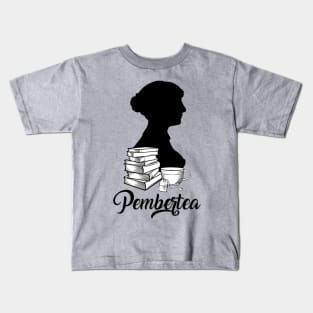 Books, Tea and Pembertea Kids T-Shirt